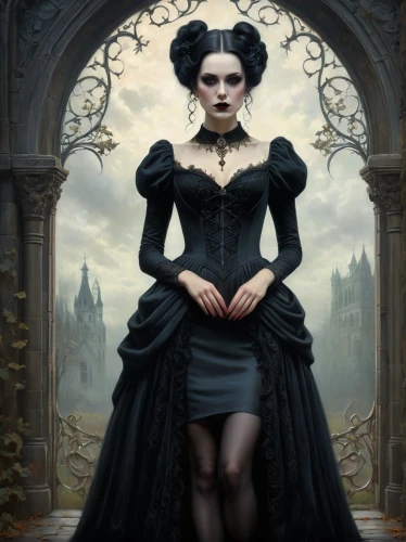 gothic portrait,gothic fashion,gothic woman,gothic dress,gothic style,goth woman,gothic,dark gothic mood,vampire lady,vampire woman,victorian lady,goth like,goth,goth subculture,fantasy portrait,victorian style,gothic architecture,goth weekend,crow queen,queen anne,Photography,General,Fantasy
