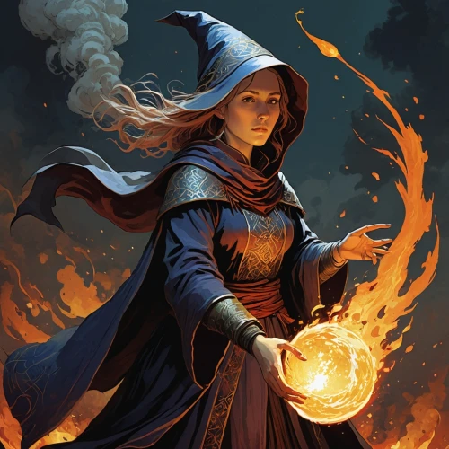 sorceress,wizard,mage,cauldron,celebration of witches,witch's hat icon,the witch,flickering flame,dodge warlock,candlemaker,witch ban,the wizard,magic grimoire,magus,witch's hat,witch,debt spell,blue enchantress,witches,the enchantress,Illustration,Realistic Fantasy,Realistic Fantasy 12
