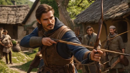 robin hood,athos,longbow,musketeer,bow and arrows,bow and arrow,quarterstaff,gale,the stake,bows and arrows,king arthur,noah,hook,javelin,hand draw arrows,best arrow,musketeers,archer,throwing axe,thymelicus,Photography,General,Natural
