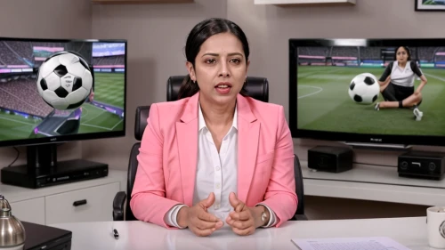 sports commentator,women's football,chetna sabharwal,video scene,commercial,kamini kusum,newsreader,video film,footbal,world cup,blur office background,net sports,video streaming,sports girl,video editing software,kamini,fifa 2018,media player,video conference,humita