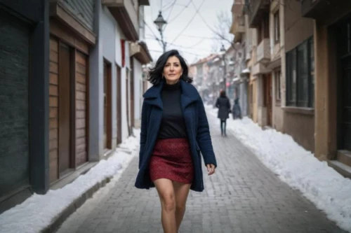 winter dress,woman walking,woman in menswear,long coat,women fashion,yasemin,overcoat,black coat,young model istanbul,rosa khutor,winter background,fashion street,beyaz peynir,pencil skirt,menswear for women,businesswoman,loukamades,business woman,winter sales,city ​​portrait