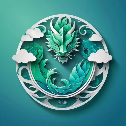 dragon design,fairy tale icons,lotus leaf,growth icon,dribbble icon,leaf icons,lotus png,teal digital background,kr badge,dribbble,water lotus,water lily plate,wreath vector,jade flower,green dragon,laurel wreath,nautilus,mermaid vectors,mermaid background,art nouveau design,Unique,Design,Logo Design