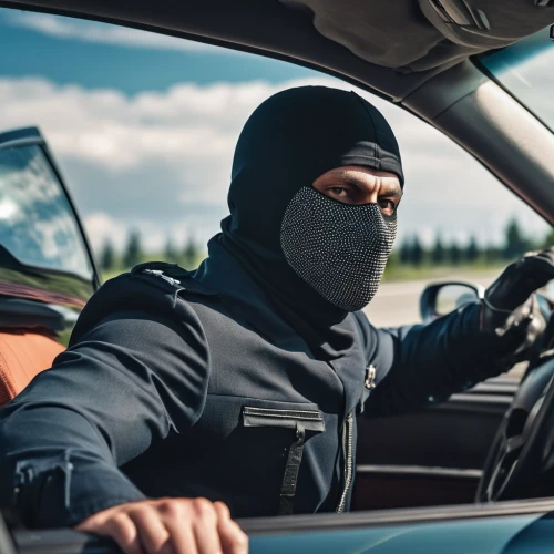 balaclava,bandit theft,ski mask,robber,auto financing,driving assistance,high-visibility clothing,kidnapping,drivers who break the rules,face protection,ban on driving,face shield,polish police,auto show zagreb 2018,hooded man,škoda favorit,protective clothing,auto accessories,vehicle cover,wearing a mandatory mask,Photography,General,Realistic