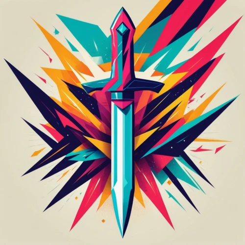 dagger,king sword,hand draw vector arrows,vector design,vector graphic,awesome arrow,vector art,sword,excalibur,80's design,vector illustration,swords,watercolor arrows,arrow logo,neon arrows,thermal lance,mobile video game vector background,adobe illustrator,arrows,vector image,Illustration,Vector,Vector 17