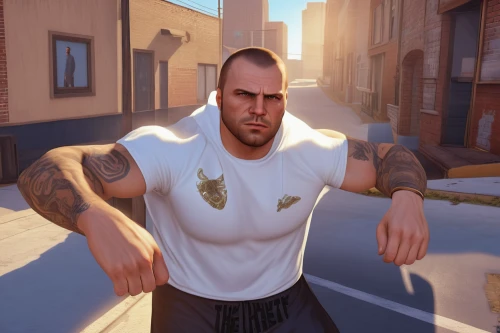 heavy construction,angry man,steam release,enforcer,man holding gun and light,male character,game art,gangstar,medic,main character,holding a gun,ephedra,character animation,the face of god,croft,strongman,chef,kingpin,vendor,arms,Photography,General,Realistic