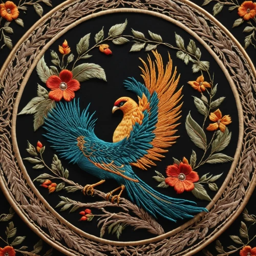 phoenix rooster,oriental painting,an ornamental bird,ornamental bird,chinese art,decorative plate,fire screen,chinese screen,dove of peace,coat of arms of bird,firebird,garuda,floral and bird frame,gryphon,heraldic,bird painting,vintage rooster,mongolian eagle,blue birds and blossom,khokhloma painting,Photography,General,Fantasy