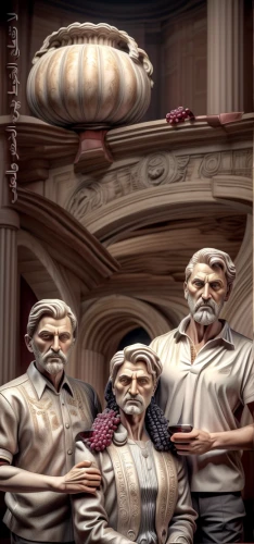three pillars,cd cover,the death of socrates,justitia,three wise men,justice scale,the three wise men,pantheon,pythagoras,the three magi,rome 2,classical antiquity,romans,pensioners,pall-bearer,old age,twelve apostle,julius caesar,judiciary,terracotta