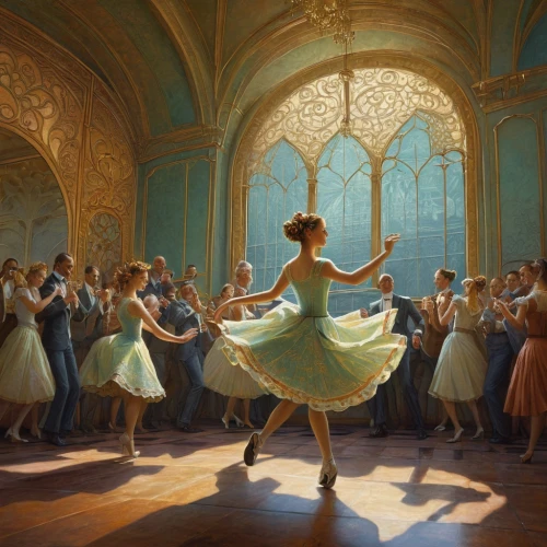 waltz,ballet master,ballerinas,girl ballet,dancers,ballroom,concert dance,ballroom dance,dance,ballet,ballerina girl,cinderella,little girl ballet,ballet dancer,ballerina,dancing,pirouette,dancer,ballet tutu,folk-dance,Illustration,Realistic Fantasy,Realistic Fantasy 44