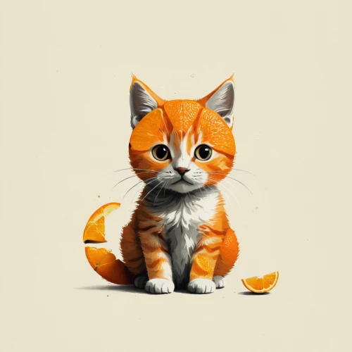 oranges,tangerines,ginger kitten,marmalade,mandarin orange,orange slice,oranges half,satsuma,cat vector,sailing orange,orange slices,kumquat,ginger cat,orange,half orange,pieces of orange,murcott orange,fresh orange,orange trumpet,tangerine,Illustration,Japanese style,Japanese Style 08