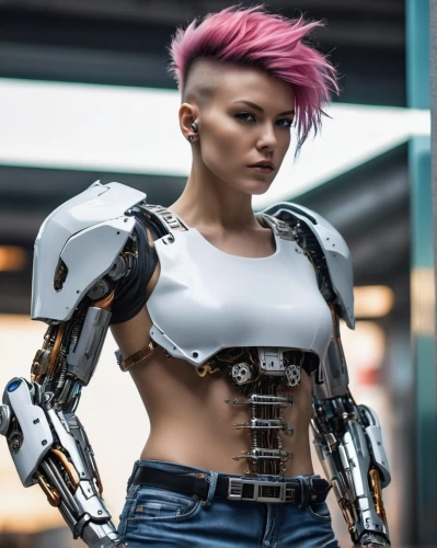 cyborg,cyberpunk,cybernetics,ai,metal implants,women in technology,abs,robotics,eva,cosplay image,streampunk,robotic,chat bot,futuristic,mech,punk,cosplayer,harnessed,social bot,mecha,Photography,General,Realistic