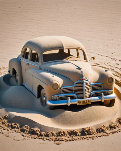 3d car model,road cover in sand,3d car wallpaper,sand art,pickup-truck,hudson hornet,sand sculpture,ford truck,pickup truck,sand road,renault 4cv,studebaker m series truck,car sculpture,model car,studebaker e series truck,desert safari,pickup trucks,vw model,1949 ford,sand sculptures,Illustration,Paper based,Paper Based 01