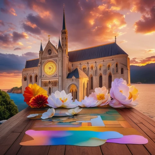 flower painting,place setting,church painting,flower in sunset,offerings,easter sunrise,splendor of flowers,splendid colors,prayer flag,floral greeting card,placemat,the twelve apostles,flower background,holy place,harmony of color,table artist,sydney australia,table setting,eucharist,tablescape,Photography,General,Natural