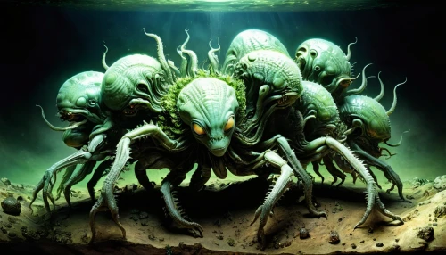 arthropod,arthropods,undersea,invertebrate,apiarium,centipede,cephalopods,zooplankton,the crayfish 2,deep sea,deep sea nautilus,crustaceans,sea monsters,deep sea diving,the bottom of the sea,kraken,freshwater crayfish,homarus,bottom of the sea,cephalopod,Art,Classical Oil Painting,Classical Oil Painting 06