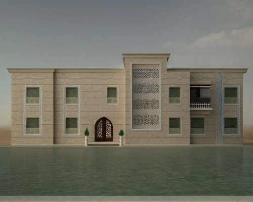 build by mirza golam pir,3d rendering,qasr azraq,islamic architectural,qasr al watan,qasr al kharrana,model house,egyptian temple,residential house,3d albhabet,private house,pool house,formwork,iranian architecture,quasr al-kharana,swimming pool,persian architecture,render,luxury property,riad