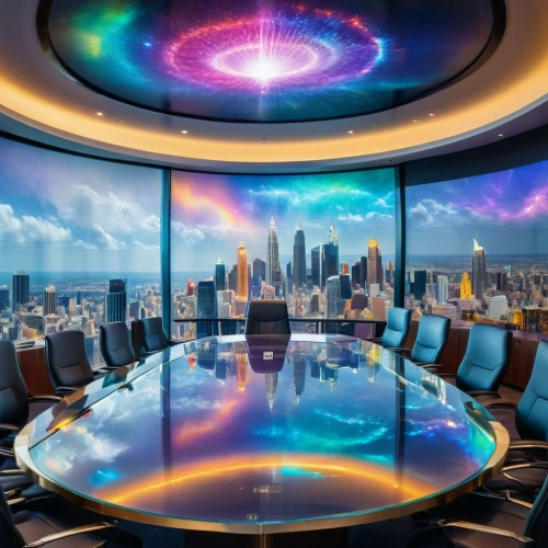 conference room table,boardroom,conference table,board room,conference room,meeting room,round table,poker table,corporate headquarters,blur office background,company headquarters,neon human resources,the observation deck,great room,trading floor,the conference,modern office,welcome table,sky space concept,furnished office,Illustration,Realistic Fantasy,Realistic Fantasy 20
