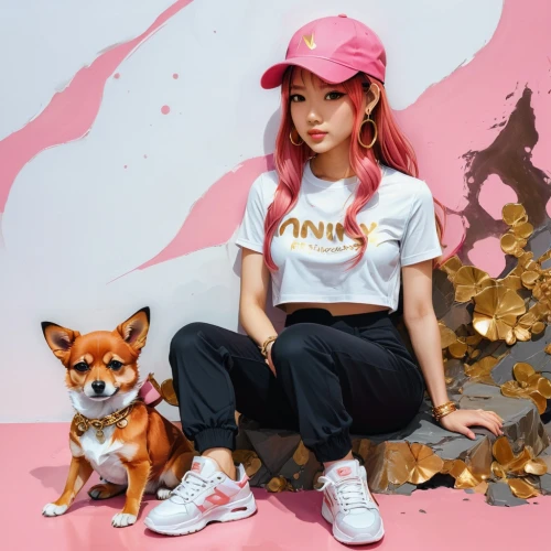 puma,fox,redfox,little fox,foxes,cute fox,adorable fox,mari makinami,kitsune,fox hunting,vegan icons,a fox,animal company,anime japanese clothing,pink background,bambi,animal icons,kawaii animal patch,child fox,maple leaf red,Conceptual Art,Fantasy,Fantasy 03