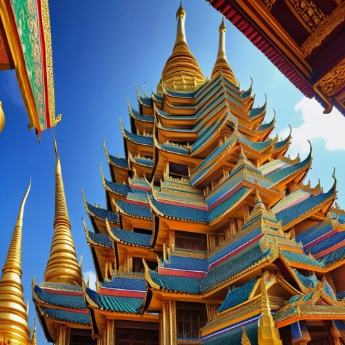 buddhist temple complex thailand,grand palace,thai temple,kuthodaw pagoda,asian architecture,pagoda,dhammakaya pagoda,chiang rai,wat huay pla kung,buddhist temple,chiang mai,teal blue asia,phra nakhon si ayutthaya,hall of supreme harmony,myanmar,theravada buddhism,bangkok,golden buddha,southeast asia,thailand,Photography,General,Realistic
