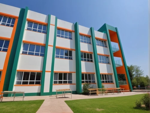 prefabricated buildings,biotechnology research institute,new building,school design,office block,hostel,modern building,commercial building,industrial building,dormitory,office building,appartment building,secondary school,facade panels,company building,colorful facade,state school,campus,facade painting,aerospace manufacturer,Photography,General,Realistic