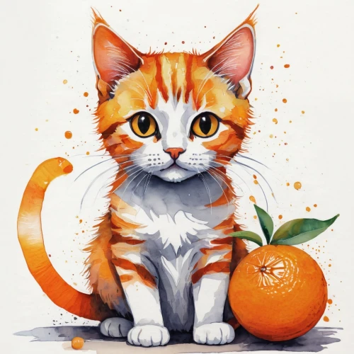 marmalade,cat vector,oranges,orange,valencia orange,half orange,minneola,tangerines,calabaza,mandarin orange,calico cat,oranges half,tangerine,kumquat,halloween cat,fresh orange,murcott orange,satsuma,ginger kitten,bitter orange,Illustration,Paper based,Paper Based 06