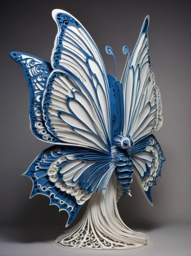 ulysses butterfly,mazarine blue butterfly,blue and white porcelain,blue butterfly,morpho butterfly,hesperia (butterfly),morpho,blue butterflies,glass wing butterfly,blue morpho,paper art,blue morpho butterfly,morpho peleides,flutter,butterfly floral,blue leaf frame,cupido (butterfly),french butterfly,janome butterfly,porcelaine,Unique,Paper Cuts,Paper Cuts 01