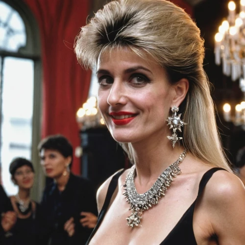 pretty woman,1980s,1986,catherine deneuve,1980's,shoulder pads,eighties,princess' earring,80s,earrings,bouffant,cruella de ville,gena rolands-hollywood,the style of the 80-ies,rhonda rauzi,tremella,pompadour,pearl necklace,1982,hallia venezia,Photography,General,Realistic