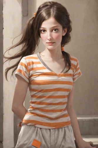 girl in t-shirt,girl with cloth,orange,child girl,girl in a long,digital compositing,little girl in wind,girl in a historic way,striped background,young model istanbul,girl studying,horizontal stripes,portrait of a girl,girl sitting,orange color,character animation,clementine,the girl's face,girl with cereal bowl,female doll