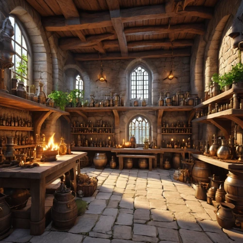 apothecary,medieval architecture,candlemaker,tavern,wine cellar,medieval market,medieval,medieval town,collected game assets,castle iron market,potions,wooden beams,wine tavern,hobbiton,merchant,fireplaces,marketplace,medieval castle,wine bar,stalls,Photography,General,Realistic