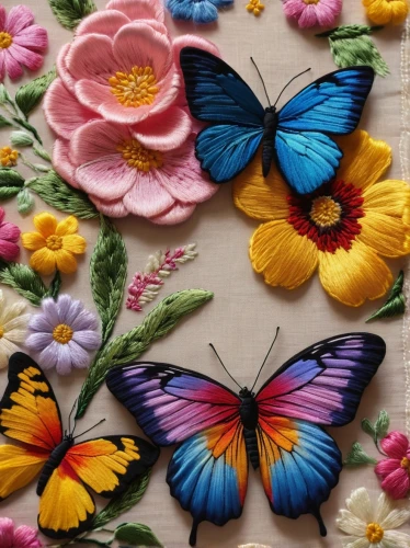 butterfly background,embroidered flowers,rainbow butterflies,butterfly floral,butterflies,paper art,floral rangoli,butterfly pattern,moths and butterflies,flower painting,fabric painting,vintage embroidery,flower art,embroidery,butterfly,julia butterfly,origami paper,butterfly on a flower,butterfly wings,lego pastel,Photography,General,Commercial