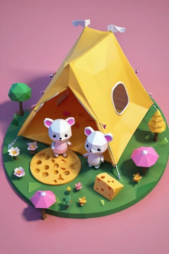 3d render,3d mockup,low poly,low-poly,spring pancake,crispy house,piglet barn,3d model,dribbble,kids illustration,little house,3d rendered,playhouse,airbnb icon,wooden mockup,farm animals,cheese factory,woodland animals,mouse bacon,round kawaii animals,Unique,3D,3D Character