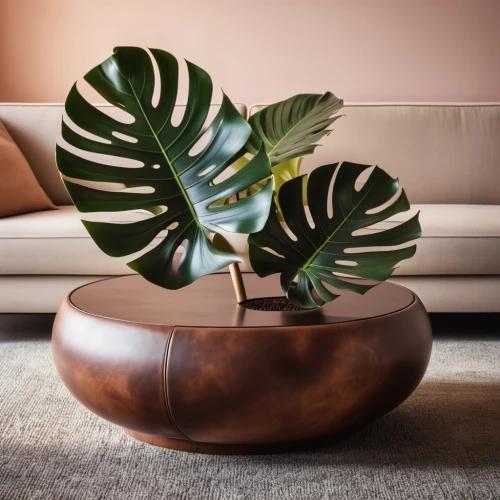 ficus,monstera,wooden flower pot,money plant,monstera deliciosa,houseplant,danish furniture,wooden bowl,tropical leaf pattern,mid century modern,cycad,modern decor,plant pot,fan leaf,house plants,anthurium,copper vase,dark green plant,terracotta flower pot,areca nut,Photography,General,Realistic