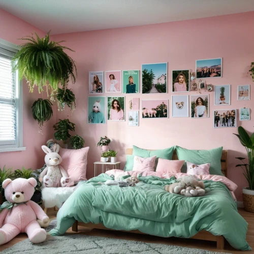 the little girl's room,kids room,baby room,children's bedroom,great room,pink green,baby pink,pastels,pastel colors,bedroom,nursery decoration,pink scrapbook,interior design,soft pastel,wall decoration,wall decor,decor,doll house,interior decoration,decorates,Photography,General,Realistic