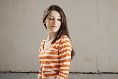 girl in t-shirt,photo session in torn clothes,japanese woman,striped background,long-sleeved t-shirt,asian woman,clove,mari makinami,female model,horizontal stripes,young woman,isolated t-shirt,girl in a long,portrait background,photographic background,drug rehabilitation,portrait photography,girl on a white background,women clothes,asian girl