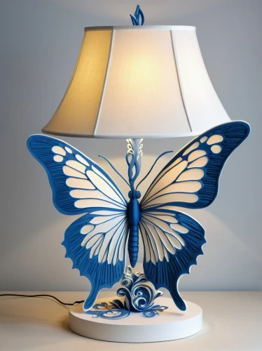 blue lamp,table lamp,morpho butterfly,table lamps,blue and white porcelain,bedside lamp,retro lampshade,ulysses butterfly,morpho,blue morpho,janome butterfly,mazarine blue butterfly,blue morpho butterfly,lampshades,miracle lamp,lampshade,hesperia (butterfly),cuckoo light elke,blue butterfly,retro lamp,Unique,Paper Cuts,Paper Cuts 01