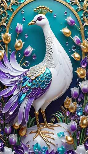 dove of peace,an ornamental bird,ornamental bird,doves of peace,peace dove,ornamental duck,victoria crown pigeon,beautiful dove,pigeons and doves,crown pigeon,doves and pigeons,white dove,constellation swan,decoration bird,silver seagull,peacock,peacocks carnation,white pigeon,plumed-pigeon,flower and bird illustration,Photography,General,Realistic