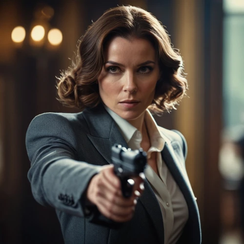 vesper,woman holding gun,femme fatale,spy,spy visual,girl with gun,girl with a gun,allied,holding a gun,female hollywood actress,policewoman,agent,business woman,daisy jazz isobel ridley,agent 13,secret agent,special agent,woman power,mi6,detective,Photography,General,Cinematic