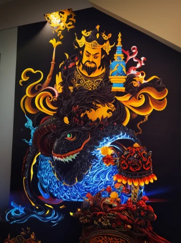 barongsai,chinese dragon,chinese art,golden dragon,taiwanese opera,mural,oriental painting,chinese icons,buddhist hell,wall painting,japanese art,dragon li,chinese restaurant,dragon palace hotel,dragon boat,peking opera,xi'an,asian culture,shanghai disney,chinese background,Photography,General,Fantasy
