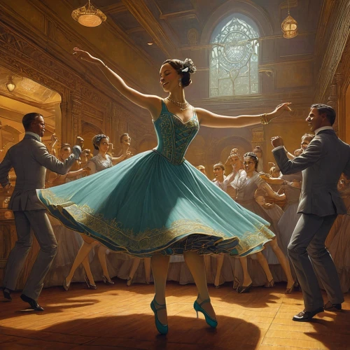 waltz,ballroom dance,ballet master,ballroom,ballerinas,ballerina,dancers,ballerina girl,ballet,dance,ballet dancer,concert dance,girl ballet,dancing,twirl,ballet tutu,dancer,world digital painting,dance with canvases,pirouette,Illustration,Realistic Fantasy,Realistic Fantasy 44