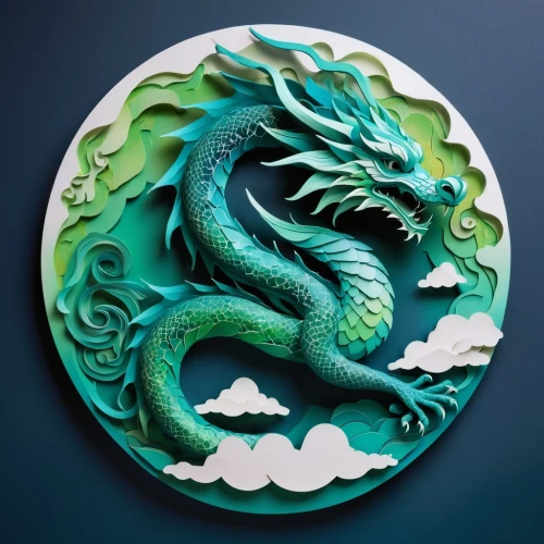 green dragon,chinese dragon,painted dragon,dragon design,dragon of earth,dragon li,chinese water dragon,dragon,wyrm,dragon boat,chinese horoscope,decorative plate,chinese art,yuan,wall plate,golden dragon,dragons,wall decoration,dragon palace hotel,chinese icons,Unique,Paper Cuts,Paper Cuts 01