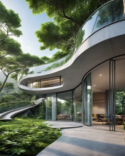 futuristic architecture,modern house,modern architecture,house in the forest,luxury property,futuristic landscape,dunes house,tree house,beautiful home,luxury home,luxury real estate,cubic house,eco-construction,roof landscape,penthouse apartment,smart house,luxury home interior,jewelry（architecture）,sky apartment,house in the mountains,Photography,General,Realistic