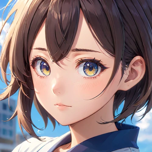 euphonium,honolulu,worried girl,heterochromia,pupils,hinata,violet evergarden,himuto,piko,portrait background,kantai,maya,azure,kantai collection sailor,erika,persona,honmei choco,blue eyes,blue eye,ganai,Anime,Anime,Realistic