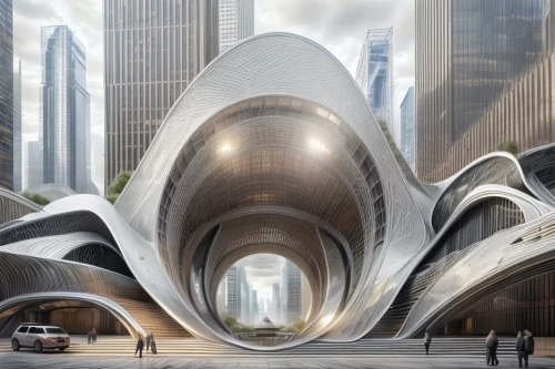 futuristic architecture,futuristic art museum,santiago calatrava,calatrava,hudson yards,walt disney concert hall,soumaya museum,disney concert hall,disney hall,jewelry（architecture）,steel sculpture,modern architecture,futuristic landscape,urban design,archidaily,public art,arhitecture,helix,kirrarchitecture,arq