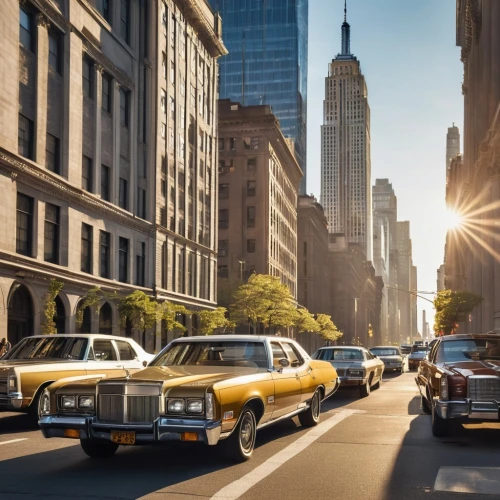 chrysler fifth avenue,new york taxi,buick classic cars,american classic cars,new york streets,chrysler windsor,edsel pacer,chrysler airflow,cadillac de ville series,buick century,buick park avenue,taxicabs,austin cambridge,buick electra,buick apollo,lincoln continental,vintage cars,studebaker lark,chrysler 300,manhattan,Photography,General,Realistic