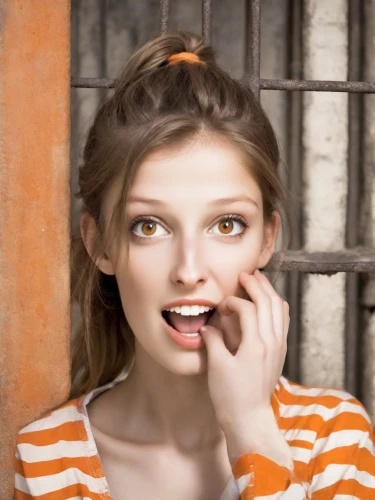 applying make-up,woman eating apple,harmonica,vintage makeup,orange,retouching,covering mouth,french silk,the girl's face,orange color,relaxed young girl,natural cosmetic,make-up,female model,women's cosmetics,girl studying,mascara,girl with cereal bowl,beautiful young woman,put on makeup