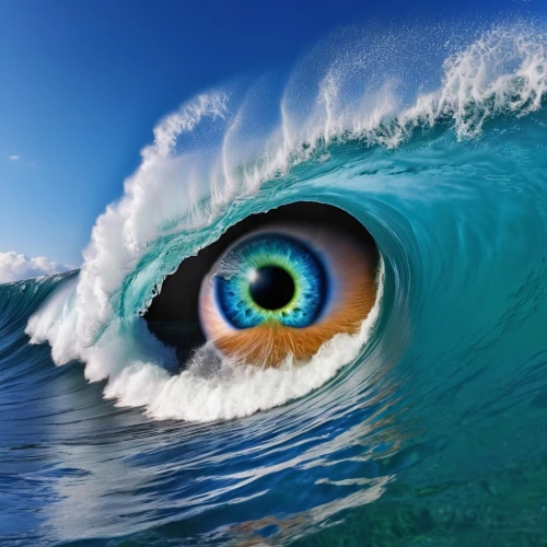 the blue eye,peacock eye,eye,blue eye,the eyes of god,tidal wave,big wave,eye ball,ocean waves,ocean background,tsunami,ojos azules,cosmic eye,abstract eye,contact lens,tide,reflex eye and ear,hypnotized,eyeball,optometry,Photography,General,Realistic