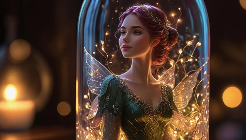 tangled,rapunzel,fairy lights,cinderella,enchanted,fairy lanterns,the enchantress,fairy queen,rosa 'the fairy,enchanting,3d fantasy,rosa ' the fairy,princess anna,faery,elven,magical,elsa,fairy peacock,merida,fantasia,Conceptual Art,Fantasy,Fantasy 17