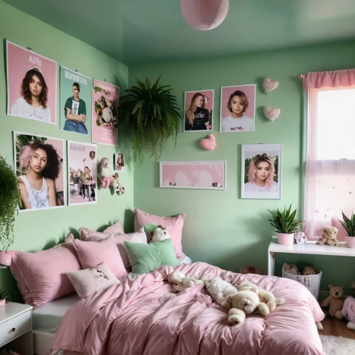 the little girl's room,kids room,bedroom,pink green,children's bedroom,pastel colors,baby room,great room,pastels,wall decor,wall decoration,boy's room picture,interior design,modern decor,decor,beauty room,soft pastel,valentine's day décor,sleeping room,nursery decoration,Photography,General,Realistic