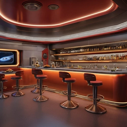 liquor bar,piano bar,unique bar,movie theater,bar counter,ufo interior,movie theatre,nightclub,home theater system,bar stools,cinema seat,bar,wine bar,drive in restaurant,cointreau,art deco background,movie theater popcorn,home cinema,entertainment center,sky space concept,Photography,General,Realistic