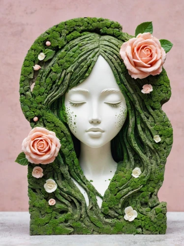 rose wreath,girl in a wreath,green wreath,blooming wreath,floral wreath,floral silhouette wreath,porcelain rose,floral silhouette frame,medusa,hedge rose,spring crown,flora,flower wreath,art deco wreaths,garden decor,medusa gorgon,beautiful bonnet,garden decoration,wreath of flowers,flower hat,Illustration,Vector,Vector 21