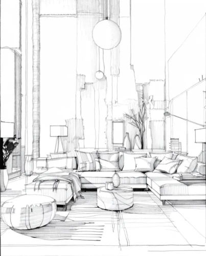 pencils,mono-line line art,mono line art,backgrounds,store fronts,line drawing,outlines,office line art,process,columns,study,clutter,concept art,wireframe,working space,work in progress,studies,lineart,an apartment,line-art,Design Sketch,Design Sketch,Hand-drawn Line Art