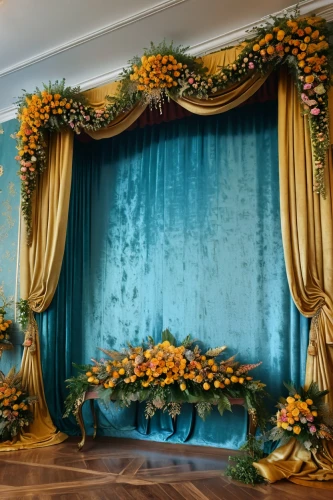 stage curtain,theatre curtains,theater curtain,wedding decoration,theater curtains,wedding decorations,floral decorations,damask background,curtain,party decoration,decorations,theater stage,stage design,a curtain,wedding banquet,ballroom,puppet theatre,theatre stage,flower decoration,decoration,Photography,General,Fantasy